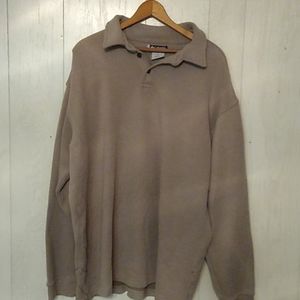 Columbia collard sweat shirt long sleeve